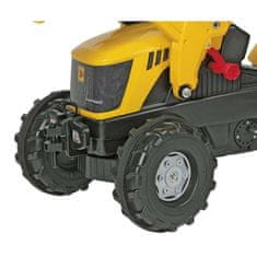 Rolly Toys  rollyFarmTrac JCB pedalni traktor z vedrom in tihimi kolesi