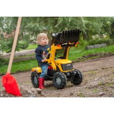 Rolly Toys  rollyFarmTrac JCB pedalni traktor z vedrom in tihimi kolesi