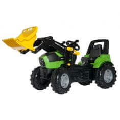 Rolly Toys RollyToys rollyFarmtrac Premium Deutz-Fahr Agrotron pedalni traktor z vedrom 3-8 let