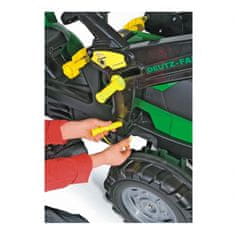 Rolly Toys RollyToys rollyFarmtrac Premium Deutz-Fahr Agrotron pedalni traktor z vedrom 3-8 let