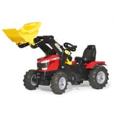 Rolly Toys  rollyFarmtrac MASSEY FERGUSON Pedalni traktor z vedrom Napihljiva kolesa