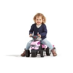 Falk  Traktor Baby Princess Pink s prikolico od 1 leta