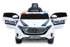 TOYZ AKUMULATORSKO VOZILO MERCEDES BENZ EQC POLICE WHITE