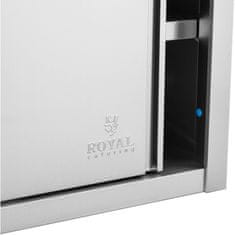 Royal Catering Stenska gostinska omara z drsnimi vrati STAL 150 x 45 x 60 cm