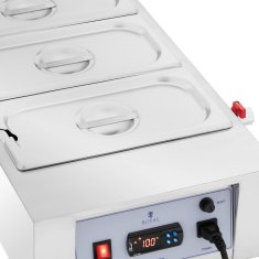 Royal Catering Električni grelnik čokoladne omake 3 x 3,2 l 1500 W