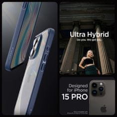 Spigen Ultra hibridno ohišje za iPhone 15 Pro modro