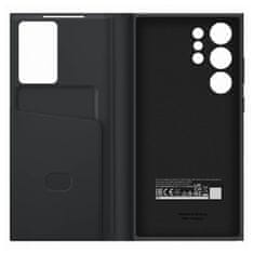 Samsung Galaxy S23 Ultra flip cover in okno Smart View Wallet Case črno