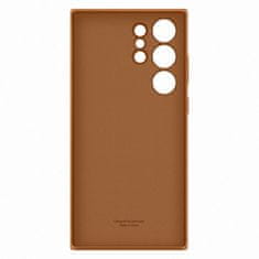 Samsung Samsung Galaxy S23 Ultra Leather Cover ohišje iz kameljega usnja