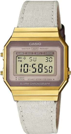 Casio CASIO Vintage ženske ure A700WEGL-7AEF + škatla