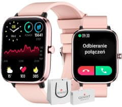 Giewont Pametna ura Giewont Dynamic SmartCall GW230-1 - Rose Gold/Powder Pink