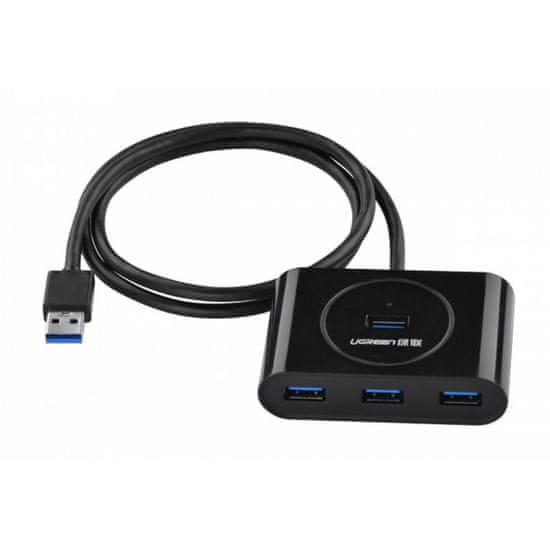 Ugreen CR113 USB 3.0 HUB adapter 0.5m, črn