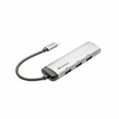 Verbatim USB-C Multiport hub 4 x USB 3.2 Gen.1 adapter