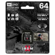 GoodRam microSD 64GB 100MB/s IRDM M3A spominska kartica