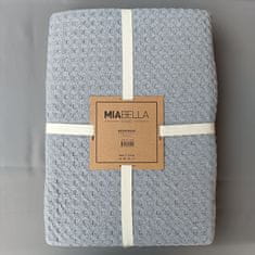 MIABELLA Pregrinjalo WAFFLE 200x230, siva