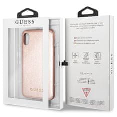 Guess Guess Iridescent - Ohišje za iPhone Xs / X (rožnato zlato)