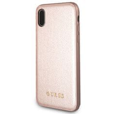 Guess Guess Iridescent - Ohišje za iPhone Xs / X (rožnato zlato)