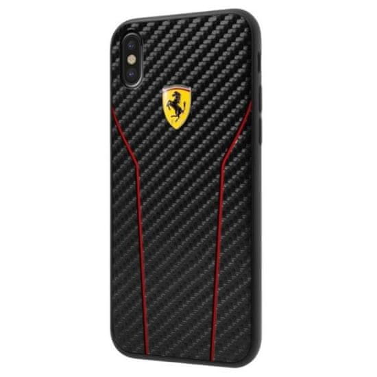 Ferrari Ferrari Racing Carbon - Ohišje za iPhone X (črno)