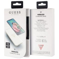 Guess Guess Wireless Charging Base - Univerzalni brezžični induktivni polnilnik, 5 W, 1 A (bela)