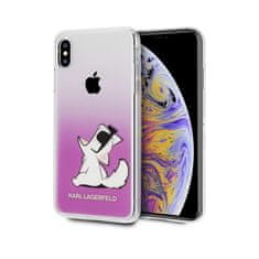 Karl Lagerfeld Karl Lagerfeld Choupette Fun Sunglasses - Ohišje za iPhone Xs Max (roza)