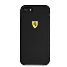 Ferrari Ferrari Silikonsko trdo ohišje - Ohišje za iPhone 8 / 7 (črno)