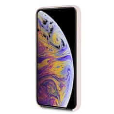 Karl Lagerfeld Karl Lagerfeld Silikonsko ohišje Iconic - iPhone Xs Max (svetlo roza)