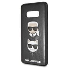 Karl Lagerfeld Karl Lagerfeld Embossed Case Karl &amp; Choupette - Ohišje za Samsung Galaxy S10e (črno)