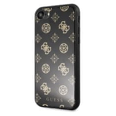 Guess Guess dvoplastno ohišje z bleščicami Peony G - ohišje za iPhone SE 2020 / 8 / 7 (črno)