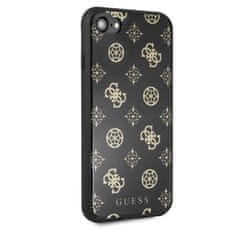 Guess Guess dvoplastno ohišje z bleščicami Peony G - ohišje za iPhone SE 2020 / 8 / 7 (črno)