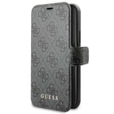 Guess Guess Booktype 4G Charms Collection - etui za iPhone 11 z režami za kartice (črn)