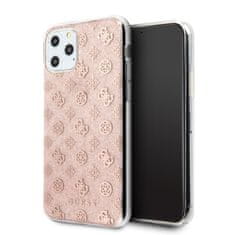 Guess Guess 4G Peony Solid Glitter - Ohišje za iPhone 11 Pro (roza)