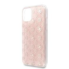 Guess Guess 4G Peony Solid Glitter - Ohišje za iPhone 11 Pro (roza)