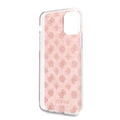 Guess Guess 4G Peony Solid Glitter - Ohišje za iPhone 11 Pro (roza)