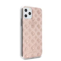 Guess Guess 4G Peony Solid Glitter - Ohišje za iPhone 11 Pro (roza)