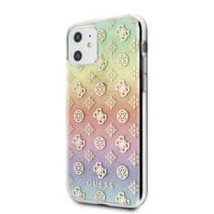 Guess Guess 4G Peony Iridescent - Ohišje za iPhone 11 (mavrica)