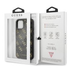 Guess Guess dvoplastno ohišje z bleščicami Peony G - Ohišje za iPhone 11 (črno)