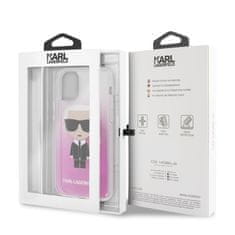 Karl Lagerfeld Karl Lagerfeld Iconic Karl Gradient - etui za iPhone 11 (roza)