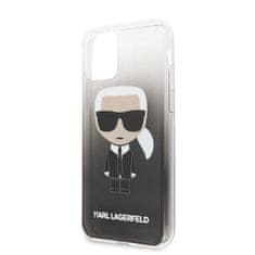 Karl Lagerfeld Karl Lagerfeld Iconic Karl Gradient - Ohišje za iPhone 11 (črno)