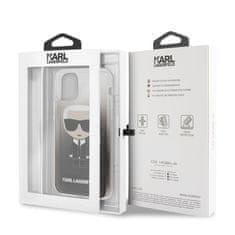 Karl Lagerfeld Karl Lagerfeld Iconic Karl Gradient - Ohišje za iPhone 11 (črno)