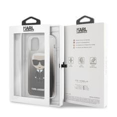 Karl Lagerfeld Karl Lagerfeld Iconic Karl Gradient - Ohišje za iPhone 11 Pro (črno)