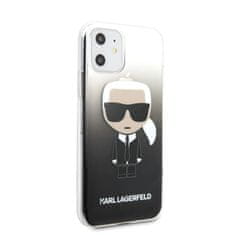 Karl Lagerfeld Karl Lagerfeld Iconic Karl Gradient - Ohišje za iPhone 11 (črno)