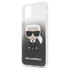 Karl Lagerfeld Karl Lagerfeld Iconic Karl Gradient - Ohišje za iPhone 11 Pro Max (črno)