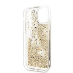 Karl Lagerfeld Karl Lagerfeld Glitter Liquid Floatting Charms - ohišje za iPhone 11 Pro (zlati plavajoči okraski)