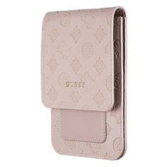 Guess Guess 4G Peony Wallet Bag - torbica s predalom za pametni telefon (svetlo roza)