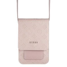 Guess Guess 4G Peony Wallet Bag - torbica s predalom za pametni telefon (svetlo roza)