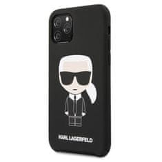 Karl Lagerfeld Karl Lagerfeld Silikonsko ohišje Iconic - iPhone 11 Pro (črno)