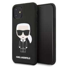 Karl Lagerfeld Karl Lagerfeld Silikonsko ohišje Iconic - iPhone 11 (črno)