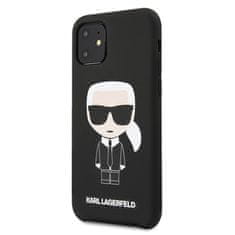 Karl Lagerfeld Karl Lagerfeld Silikonsko ohišje Iconic - iPhone 11 (črno)