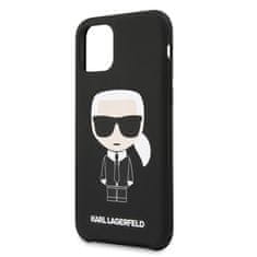 Karl Lagerfeld Karl Lagerfeld Silikonsko ohišje Iconic - iPhone 11 (črno)