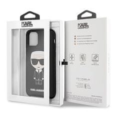 Karl Lagerfeld Karl Lagerfeld Silikonsko ohišje Iconic - iPhone 11 (črno)