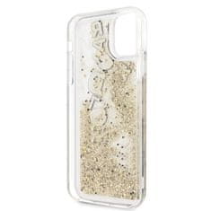 Karl Lagerfeld Karl Lagerfeld Glitter Liquid Floatting Charms - ohišje za iPhone 11 Pro Max (zlati plavajoči okraski)